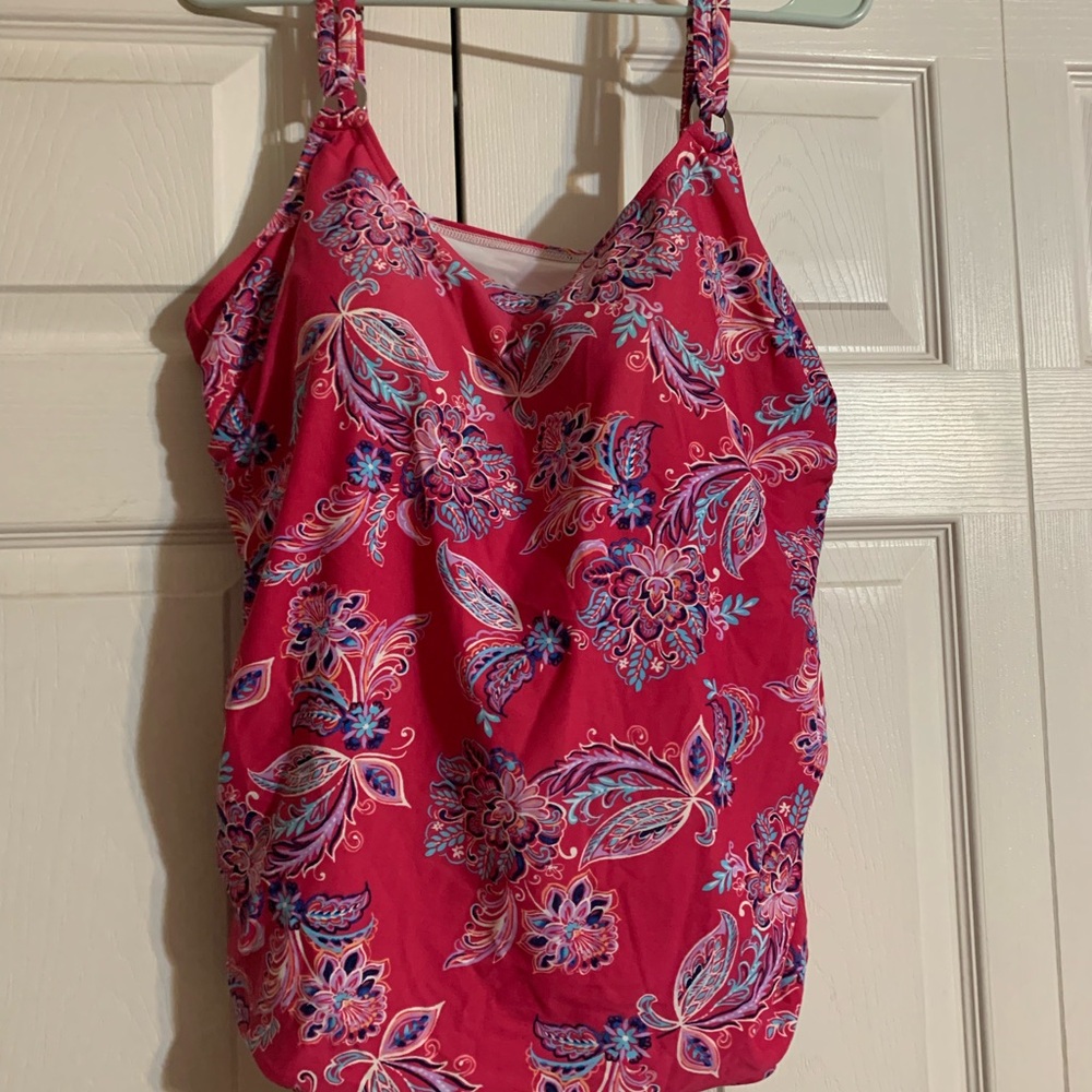 Croft and Barrow size 1x tankini